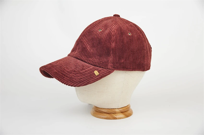 BILLIONAIRE Corduroy Hat Cap Autumn/Winter 2025 New Men's Fashion Casual Embroidery High Quality Warm Cap