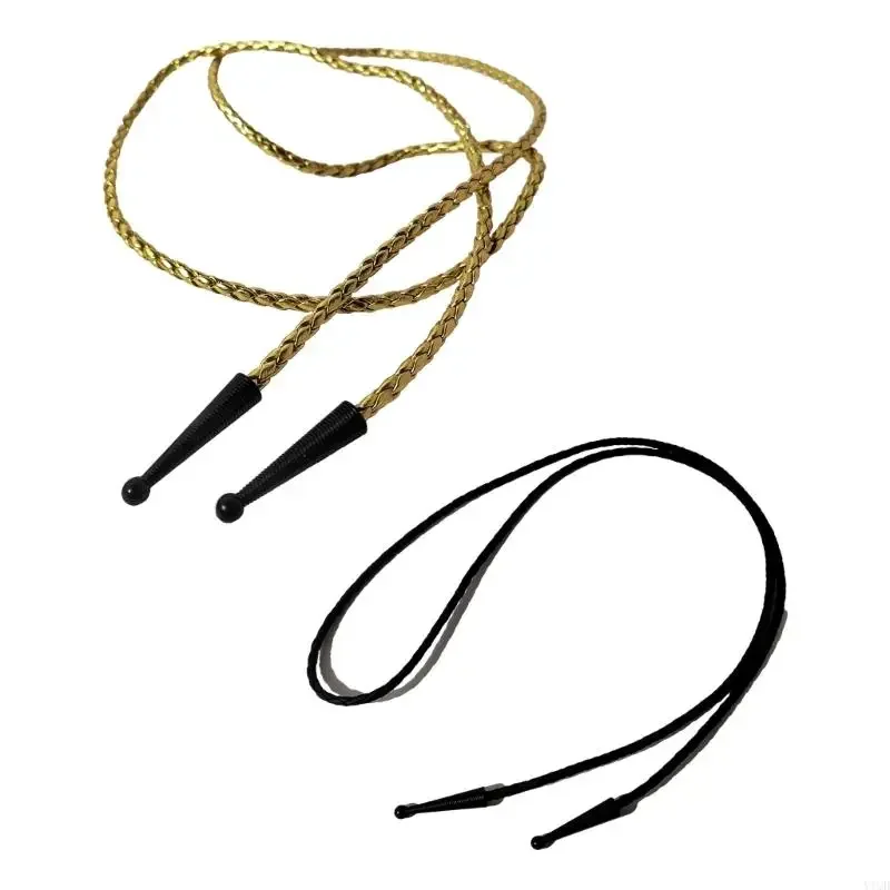 

Настраиваемый шнур для галстука-боло с набором для изготовления ожерелья из искусственной кожи и декоративной металлической для