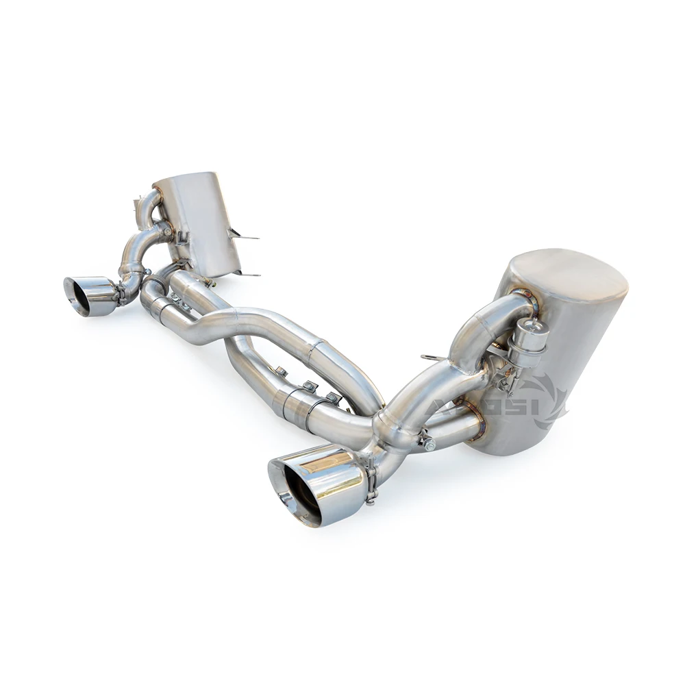 axleback exhaust for Porsche 996 3.4 3.6 1997-2004 Stainless Steel Sport Valvetronic Catback Exhaust System