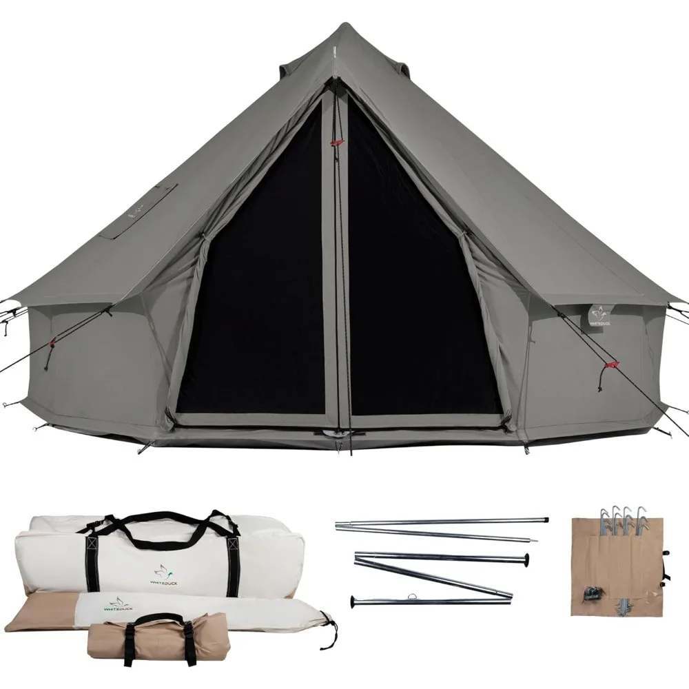 

Outdoor Camping Tents,w/StoveJack, Waterproof, 4 Season Luxury Camping and Glamping Yurt , Outdoor Tent