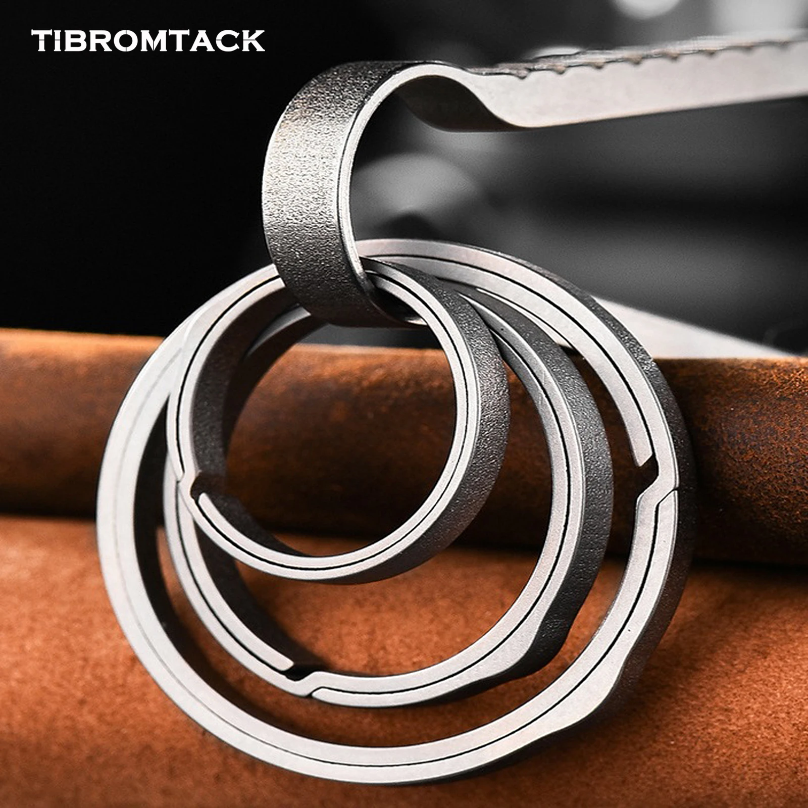 

Набор из 3 титановых брелоков, легкие сверхпрочные брелоки, нержавеющий брелок для ключей для организации ключей, брелок премиум-класса