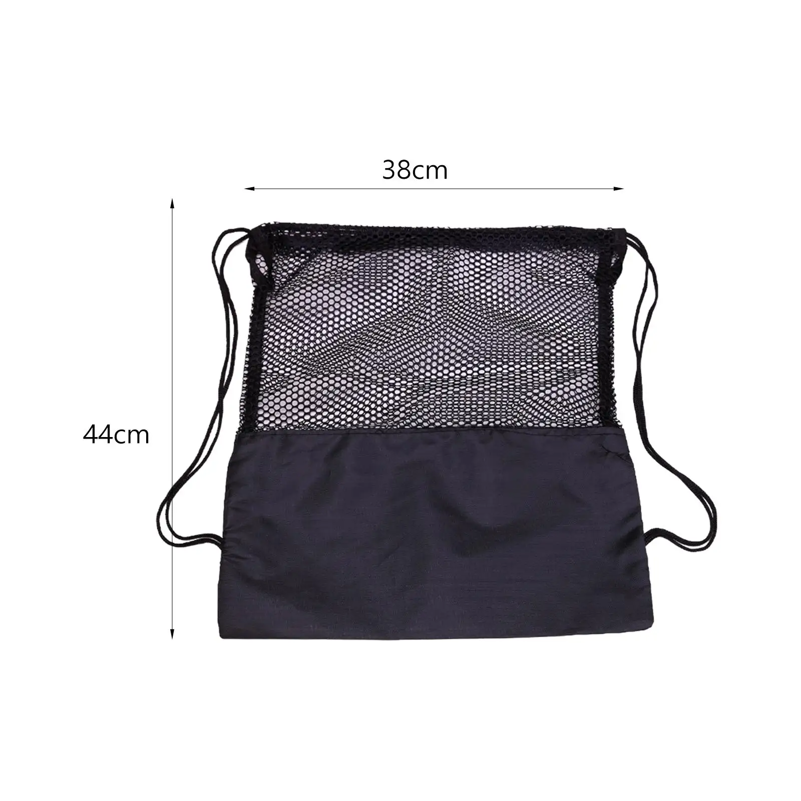 

Drawstring Backpack Portable Rucksack Tear Resistant Basketball Shoulder Bag for Traveling Marathons Swimming Volleyball Soccer