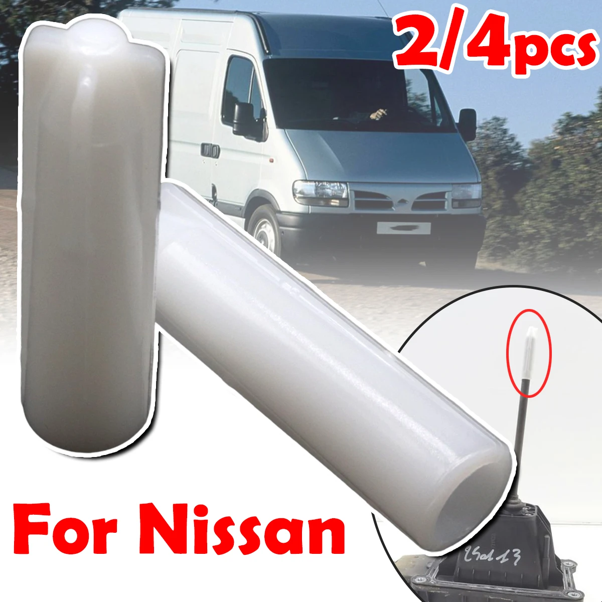 

Inner Sleeve For Nissan Interstar X70 2002- Primastar (X83) 2001-14 Gear Shift Knob Stick Rod Lever Pen Adapter Car Accessories