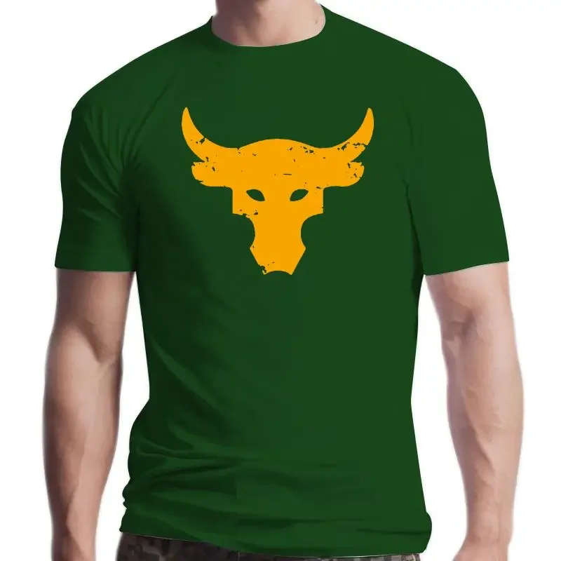 Brahma Bull The Rock Project Gym Logo 100 Algodón Talla M Nuevo 2021- 20212021   Camiseta gráfica camisetas hombre ropa harajuku