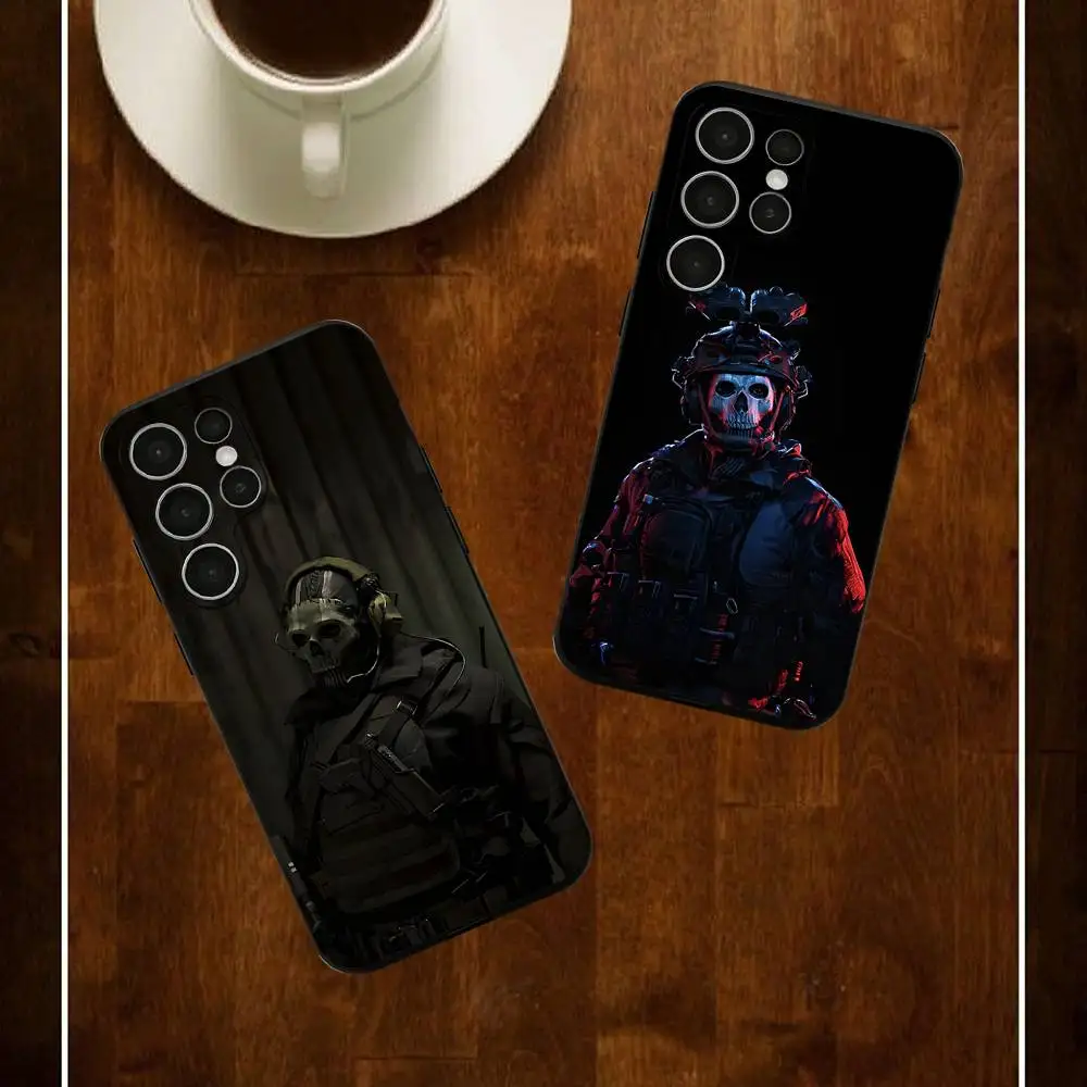 

Duty M-Modern W-Warfare Phone Silicone Case For Samsung S24 22 20 23 21 20 Ultra Plus Lite 5G Print Cover