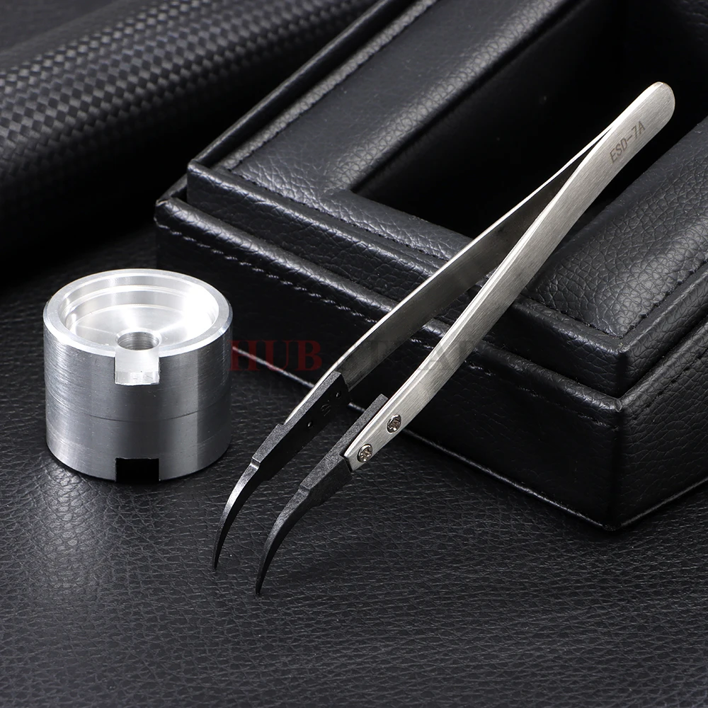2Pcs Watch Movement Holder Bracket Mod Base Retainer Repair Assembly Tool for NH35 NH36 7S26 7S36 8215 8200 ETA2824 4R35 Skx007