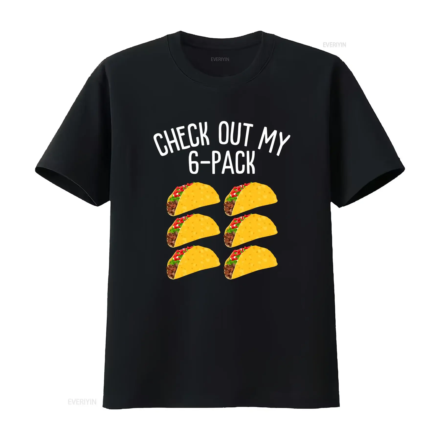 Check out my 6 pack shirt funny taco lover gift food pun tee humorous humor vintage Washed graphic Breathable Stylish Soft