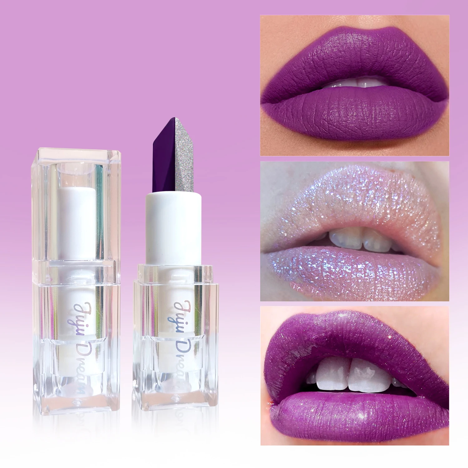 JUJU DREAM Rossetto magico Temperatura Cambia colore Lip Stain Gloss Balsamo per labbra idratante e impermeabile a lunga durata