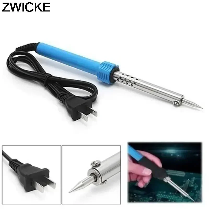 

30W/40W/60W Electrician's Tools US Plug External Hot Iron High-temperature Soldering Gun Soldering Iron Pen Soldering Tip