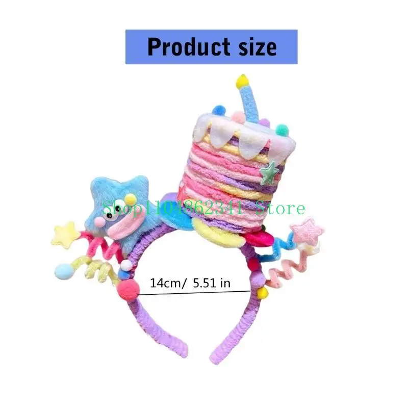 5ASD مقر رأس مريح مع أغطية رأس زخرفة النجوم لمناسبة خاصة