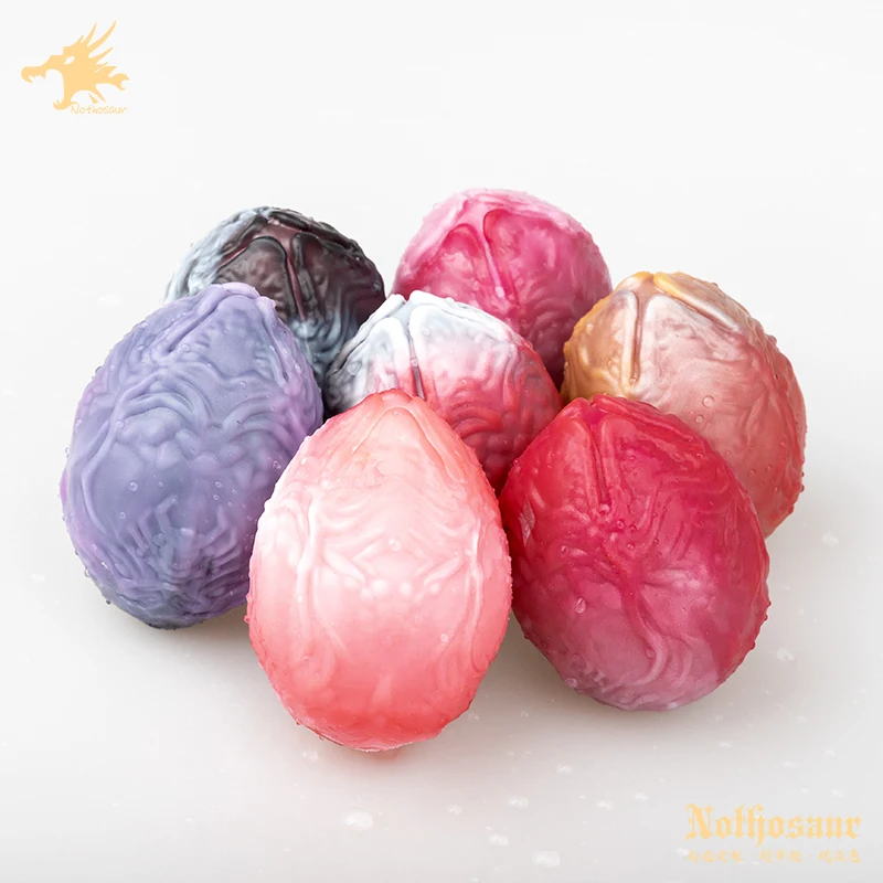 Nothosaur Fantasy Egg Toys Ovipositor For Men and Women Anal Sex Toys Vagina Prostate Stimulation Soft Silicone Sex Shop Adult