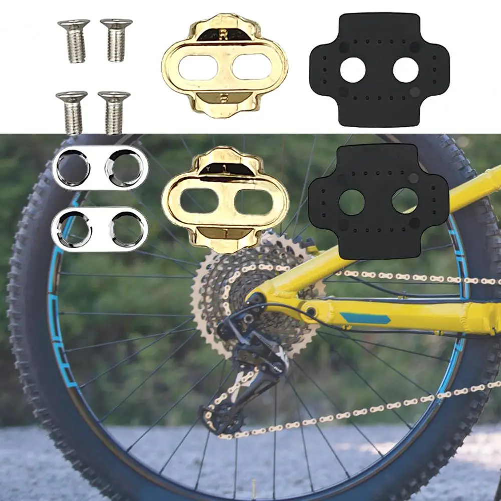 1 Set Egg Beater Pedal Cleat Practical Reliable Bicycle Pedal Cleats Cycling Shoes Non-slip Bicycle Cleats for Outdoor