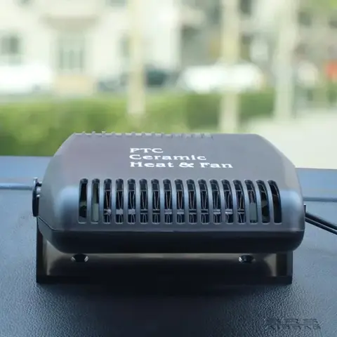 New 2 In 1 Car Air Heater Cooler Fan Windscreen Demister 12V 150W Defroster Electric Heating Portable Auto Dryer Dehumidifier