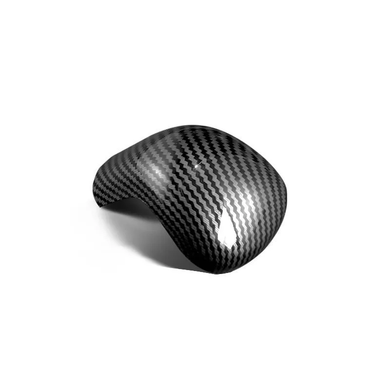 Carbon Fiber ABS Car Styling Parts Gear Shift Knob Cover Trim For Toyota Corolla Camry 2019-2023 Car Accessories