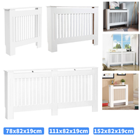 Wood Radiator Cover Modern Tall Radiator Shelf Large Heater Covers Horizontal Slats Modern Wood Cabinet Grill Cover Wall Cabinet