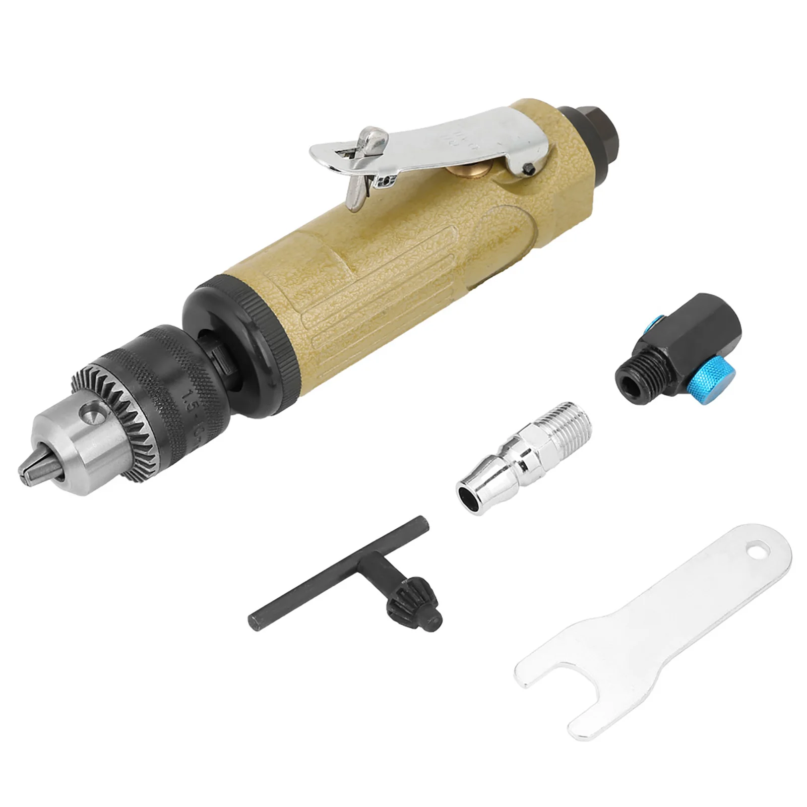 

3/8 Pneumatic Drill Tool, 3/8 High Speed Straight Air Power Drill Pneumatic Drilling Tool 22000rpm