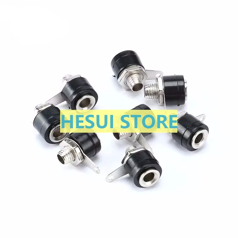 10 PCS 4MM banana socket connector red/black