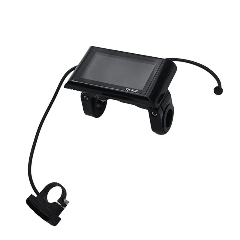 RTENTE-24V-60V SW900 6-Pin Farbdisplay Modifikationsteil Elektrofahrrad LCD-Display-Messgerät für Elektroroller