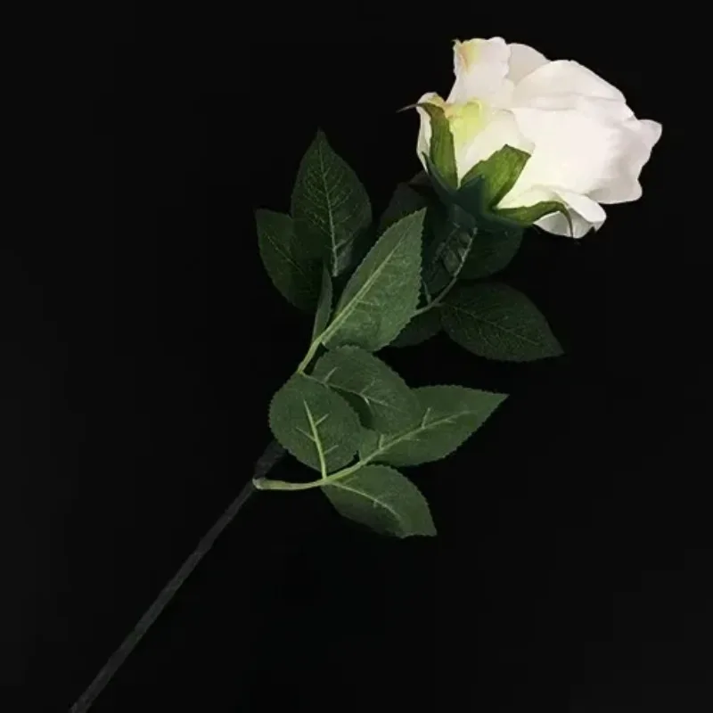 3 色の超軽量ローズ LED ライト充電式ステージ手品マジアマジエマジシャン小道具アクセサリーイリュージョンギミック