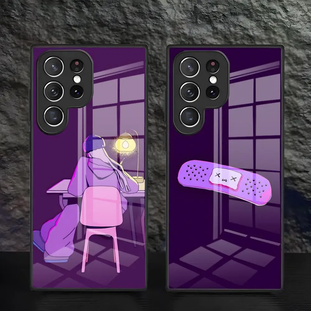 Singer Y-Young Miko Phone Case For Samsung A57 A37 A27 A17 A56 A36 A26 A16 A25 A35 A55 A34 A24 A54 Glass Case