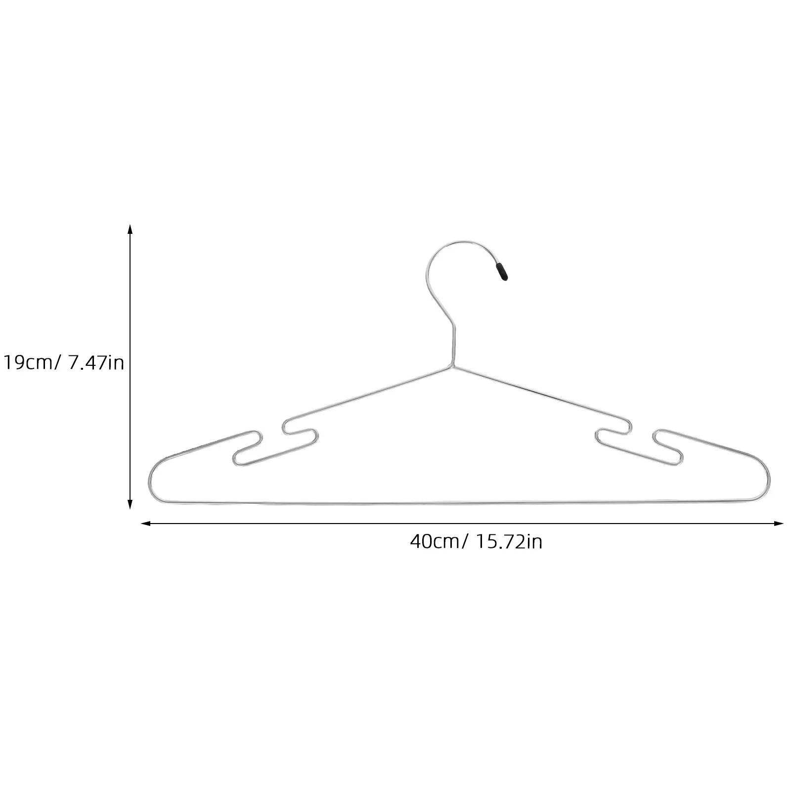 5 قطع شماعات ملابس متعددة الوظائف، شماعات خزانة ملابس شديدة التحمل، تصميم سميك، منظم خزانة الملابس الداخلية