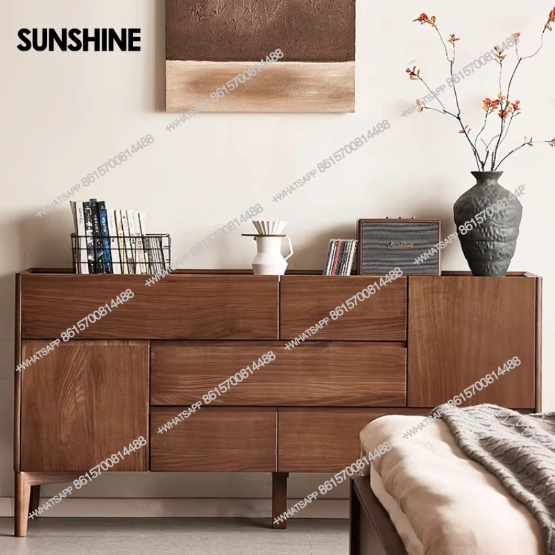 

Nordic simple storage cabinet household wall cabinet