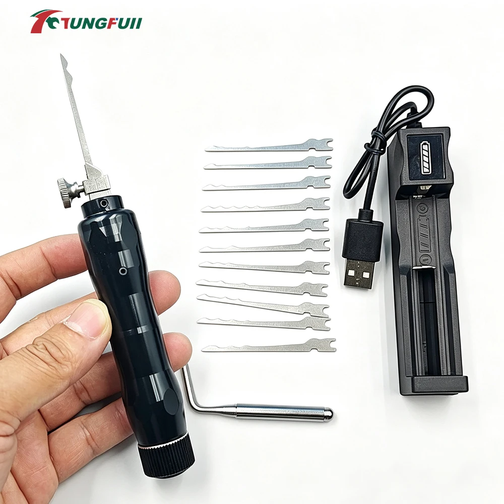 electric-brush-hook-lock-open-tool-professional-functional-locksmith-repair-tool-set-heavy-duty-lock-pick-opener-kit