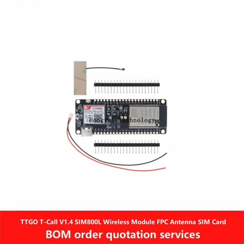 

Беспроводной модуль TTGO T-Call V1.4 FPC Антенна SIM-карта SIM800L