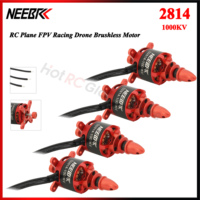 1/4PCS NEEBRC 2814 1000KV Outrunner Brushless Motor 3-4S for RC Fixed-wing FPV Racing Drone Airplane12x6 Propeller ESC Toy Parts