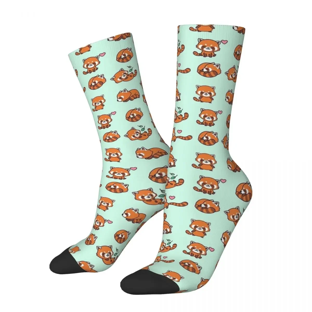 

Red Panda Animal Socks Harajuku Super Soft Stockings All Season Long Socks Accessories for Man's Woman's Gifts