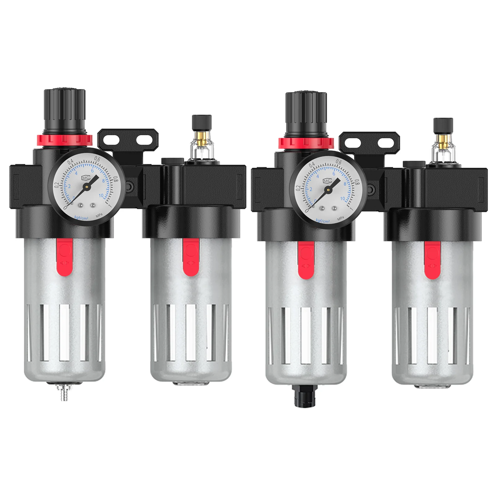 

BFC2000 3000 4000 PT пневматический компрессор с металлической крышкой фильтр маслоотделитель обработка источника воздуха 1/4 "3/8" 1/2"