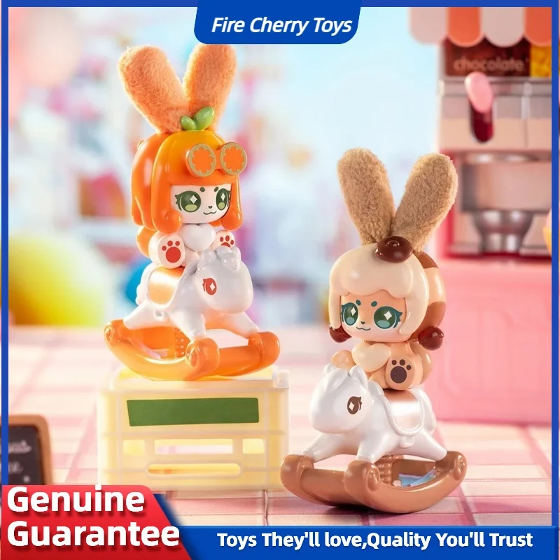 

Original Kaboo Rabbit Soft And Kawaii Fruit Series Mini Blind Box Ornament Fruit Flavored Table Decoration Birthday Gift Toy