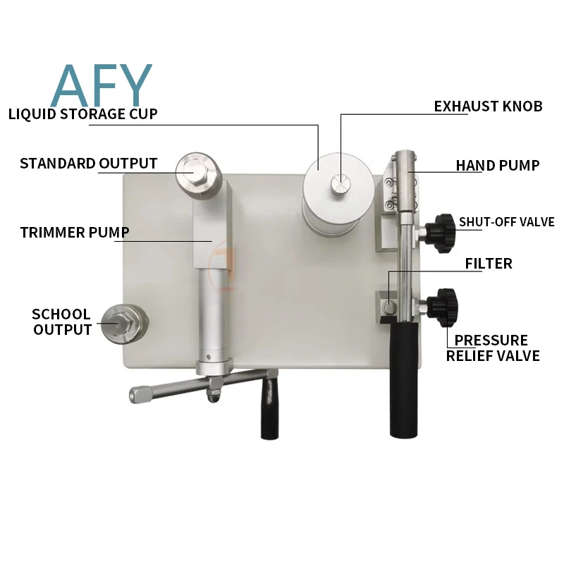 Hydraulic Calibration Bench for High Pressure Pump Water Pressure Calibrator Hydraulic Pump Tester for Industrial Pressure