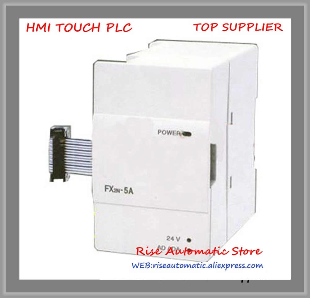 New Original Programmable Controllers Module FX2N-5A PLC 24VDC Analog Special Function Block