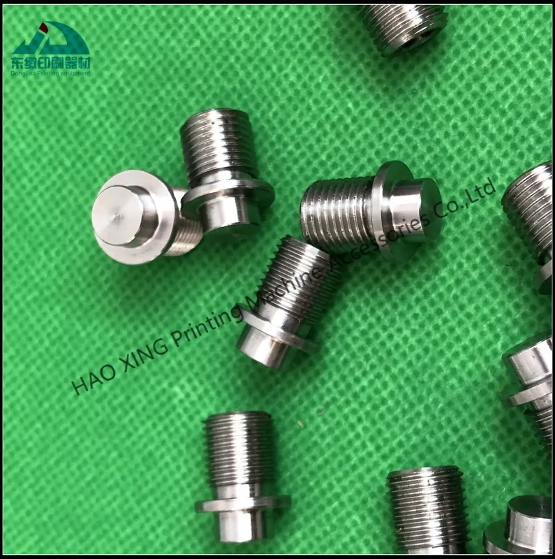 أجزاء آلات الطباعة L2.030.421 برغي قفل من الفولاذ المقاوم للصدأ لملحقات الطباعة هايدلبرغ XL75 CD74 نظام التخميد