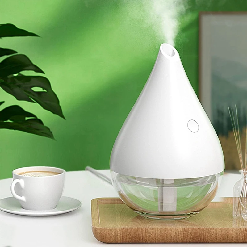 Humidifier With Colorful Light, High Volume USB Quiet Cool Mist Humidifier For Bedroom And Office,Plants