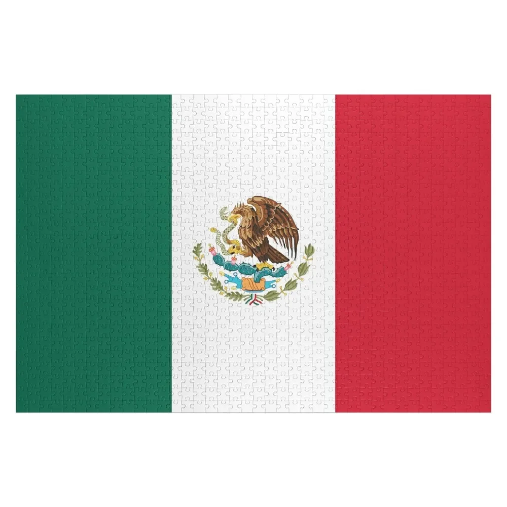 

Flag of Mexico Jigsaw Puzzle Custom With Photo Customized Picture Personalized Baby Object Puzzle