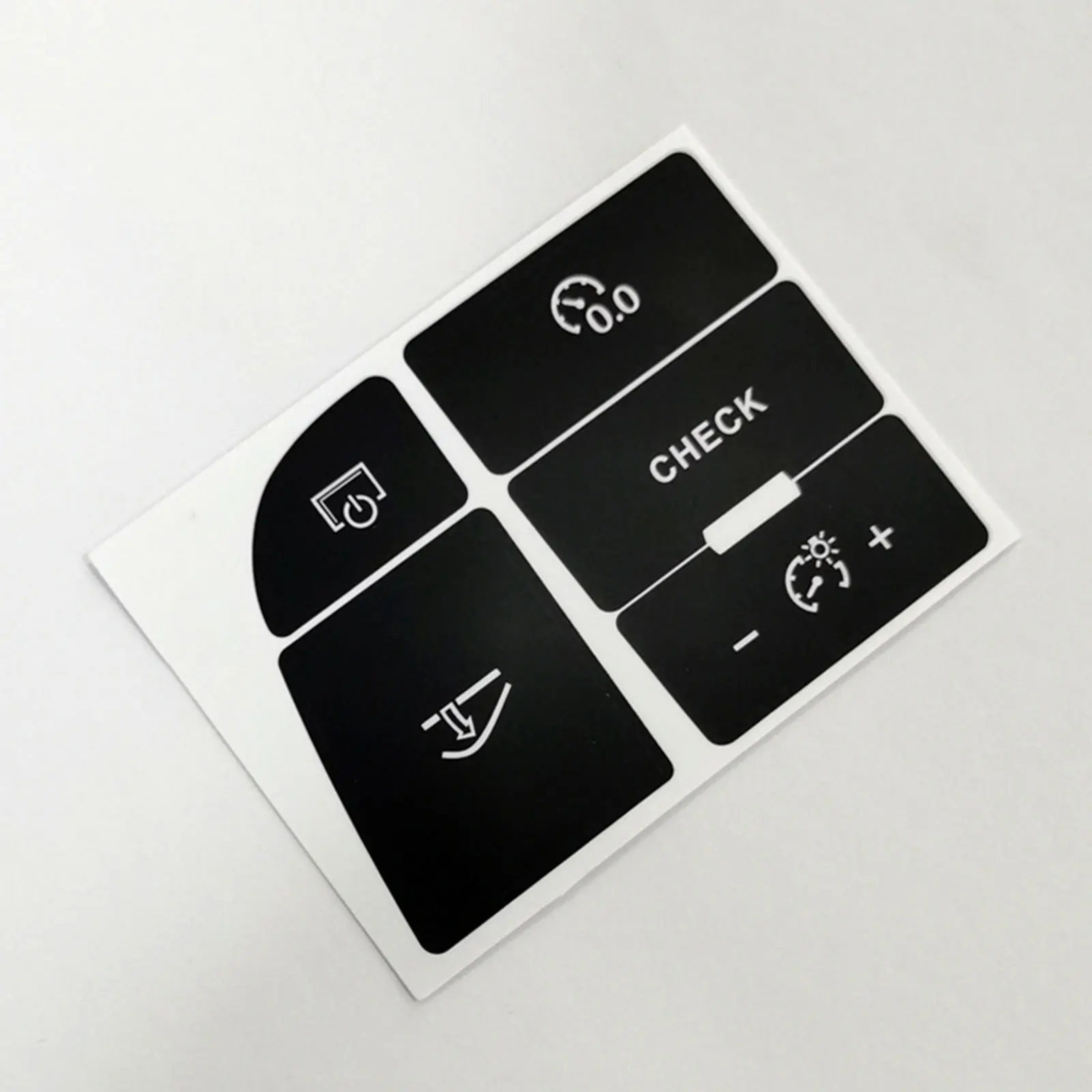 Suitable for Audi A6/A6L 05-11 central control glove box button repair sticker Dashboard Check view 4