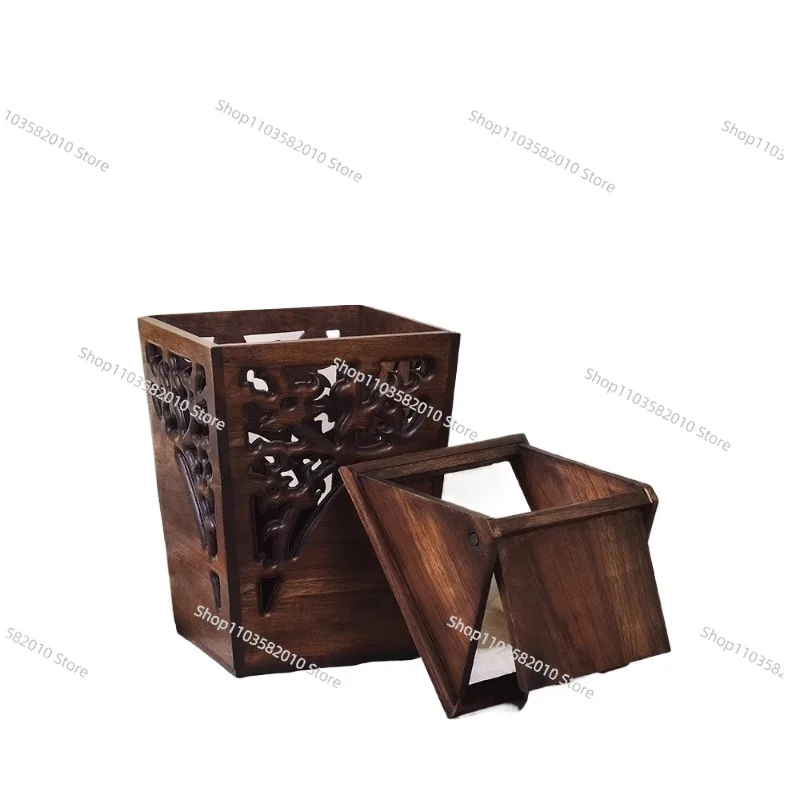 poubelle-a-couvercle-en-bois-de-style-vintage-design-chinois-d'asie-du-sud-est-grande-poubelle-a-dechets