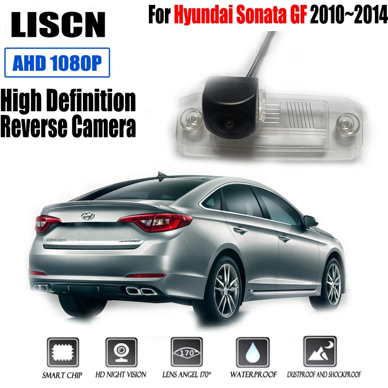 

HD Fisheye Rear Camera License Plate Camera For Hyundai Sonata GF 2010~2014 Backup Reversing Camera