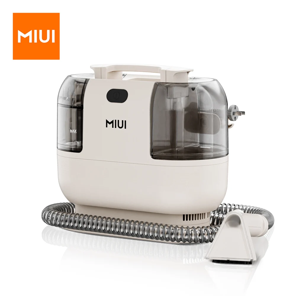 MIUI Handheld Carpet Cleaner Wet and Dry Upholstery Cleaner Machine Corded Spot Clean for Home Use Wet Fabric Carpet Sofa