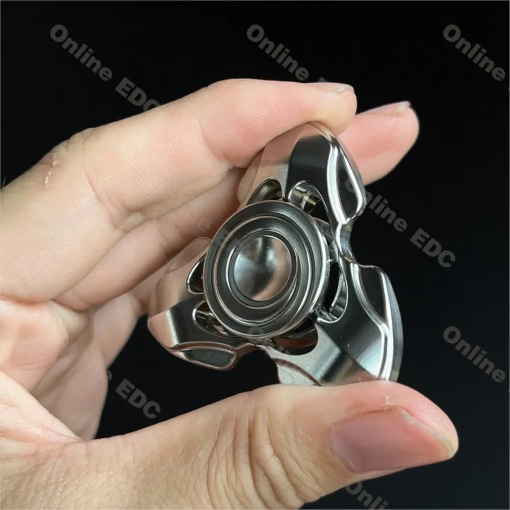 Giocattoli EDC usati STABLE EDC in acciaio inossidabile Fidget Spinner Giocattolo antistress Giocattoli Fidget per adulti