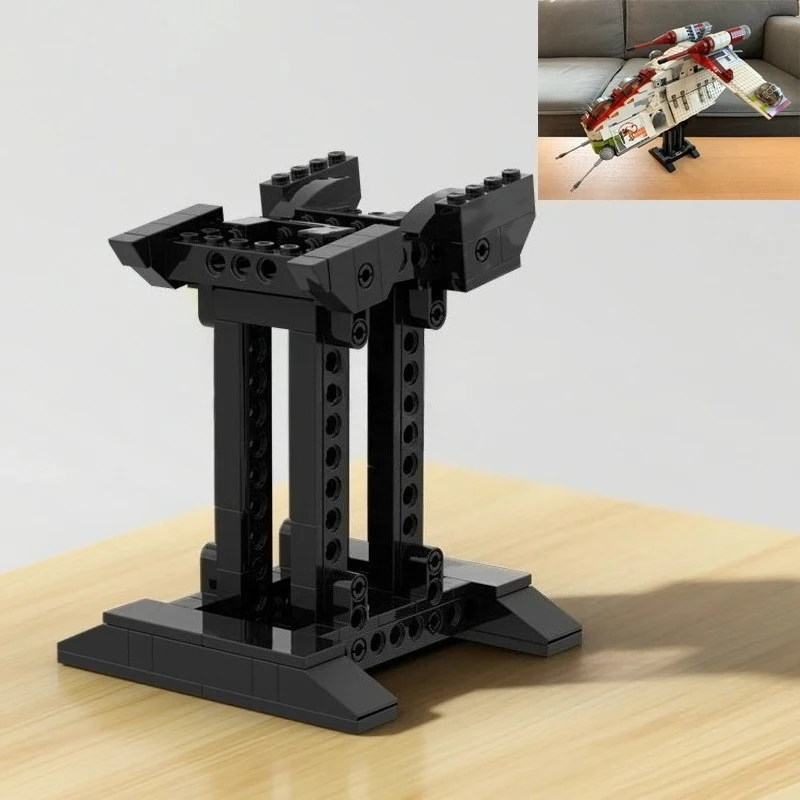 

2025 MOC стенд для Republic Gunship стенд модель строительные блоки DIY кирпичи детская игрушка Рождественский подарок только кронштейн