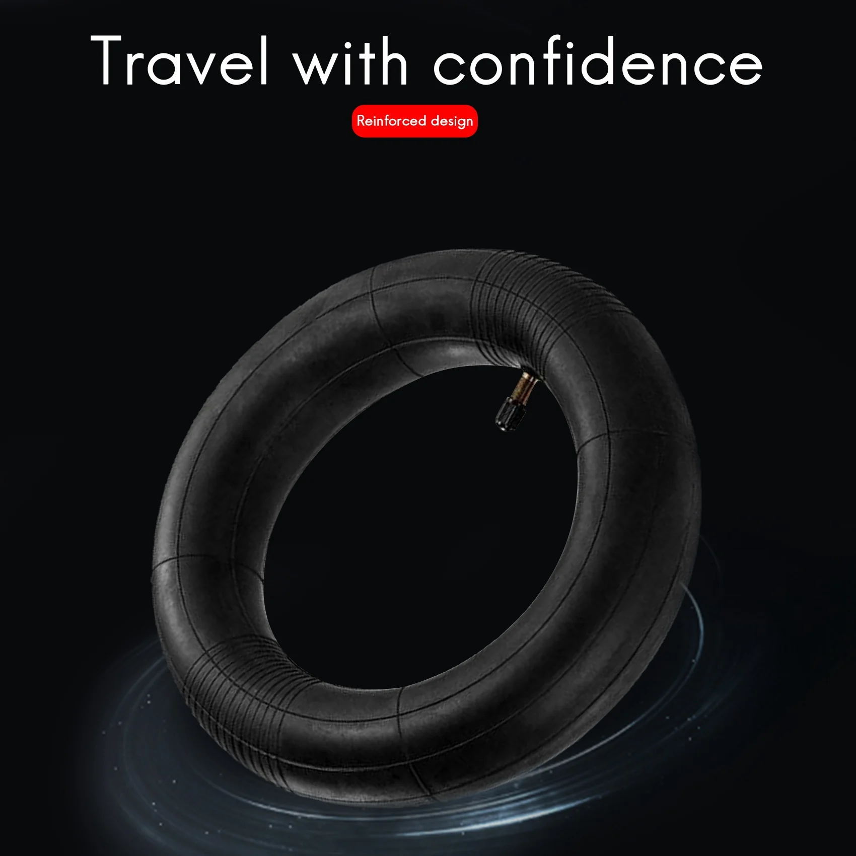 2Pcs 8.5-Inch Thick Tyre Inner Tube 8 1/2 X 2 For Xiaomi Mijia M365 Electric Scooter Inflated Spare Tire Replace Tube