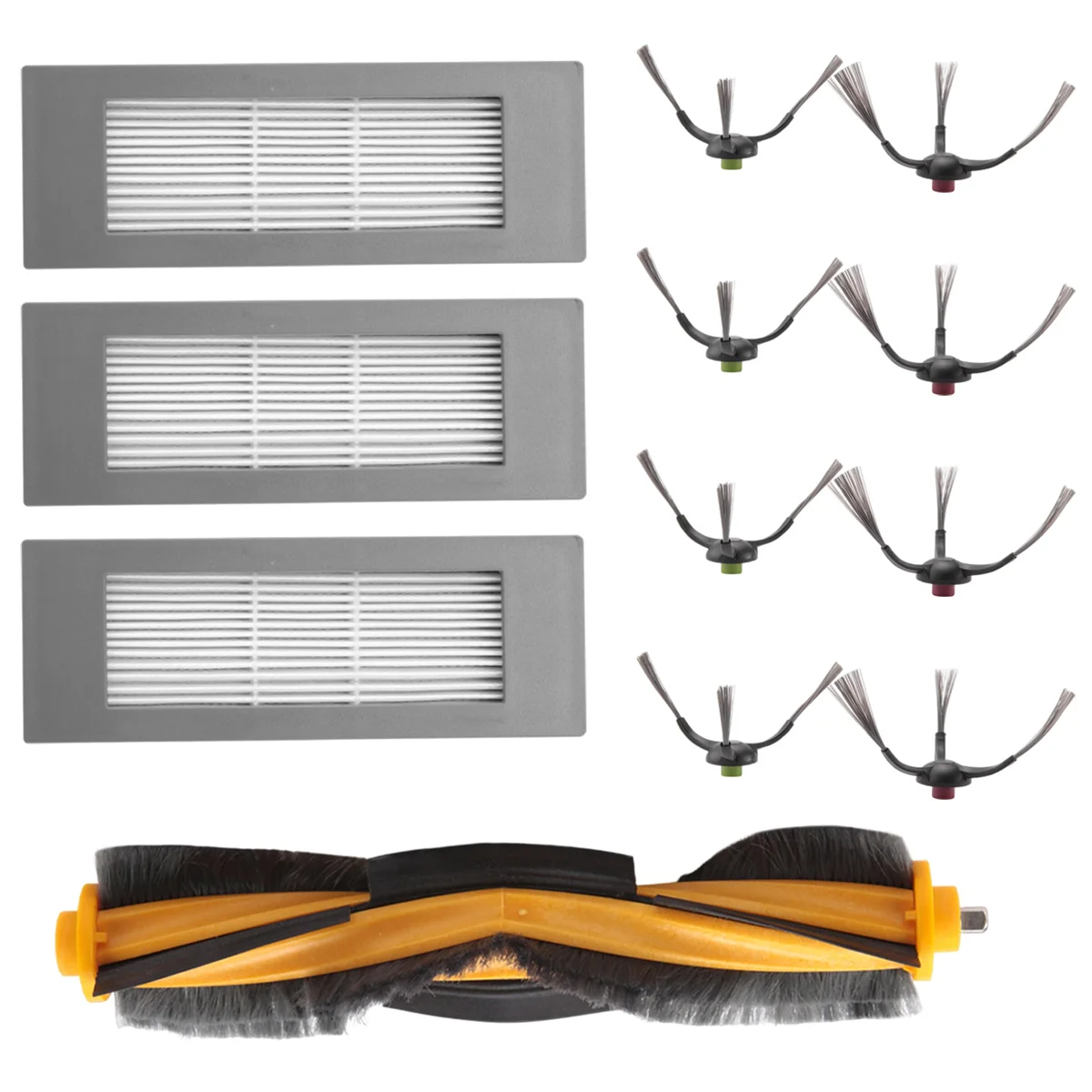 สำหรับ Ecovacs deebot ozmo 900หุ่นยนต์ดูดฝุ่น DN5G แปรงหลักแผ่นกรอง HEPA อะไหล่เปลี่ยนแปรงด้านข้าง