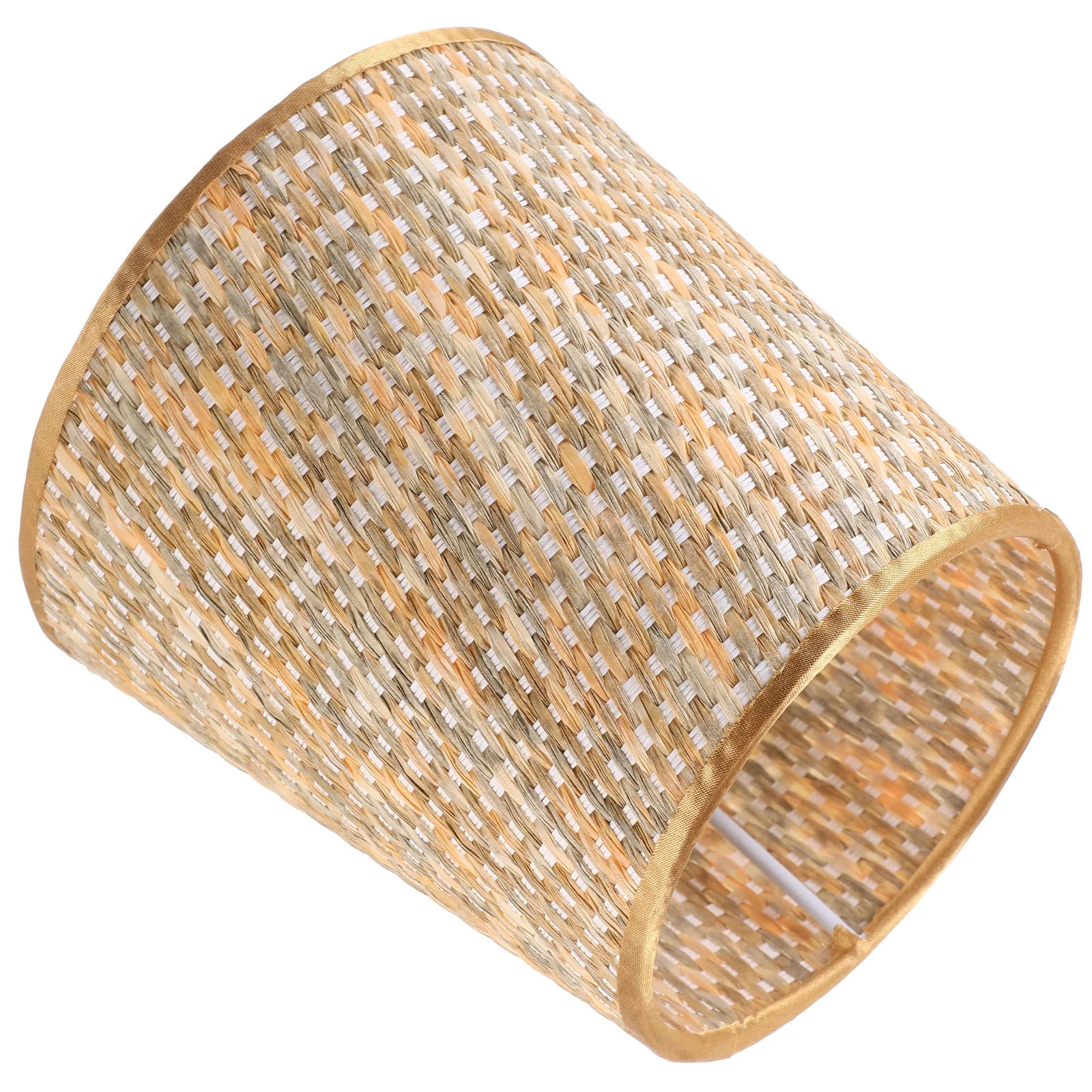 

Colorful Lampshade Cloth Woven Cone Lampshades for Table Floor Ceiling Lights Home Bedroom Decorative
