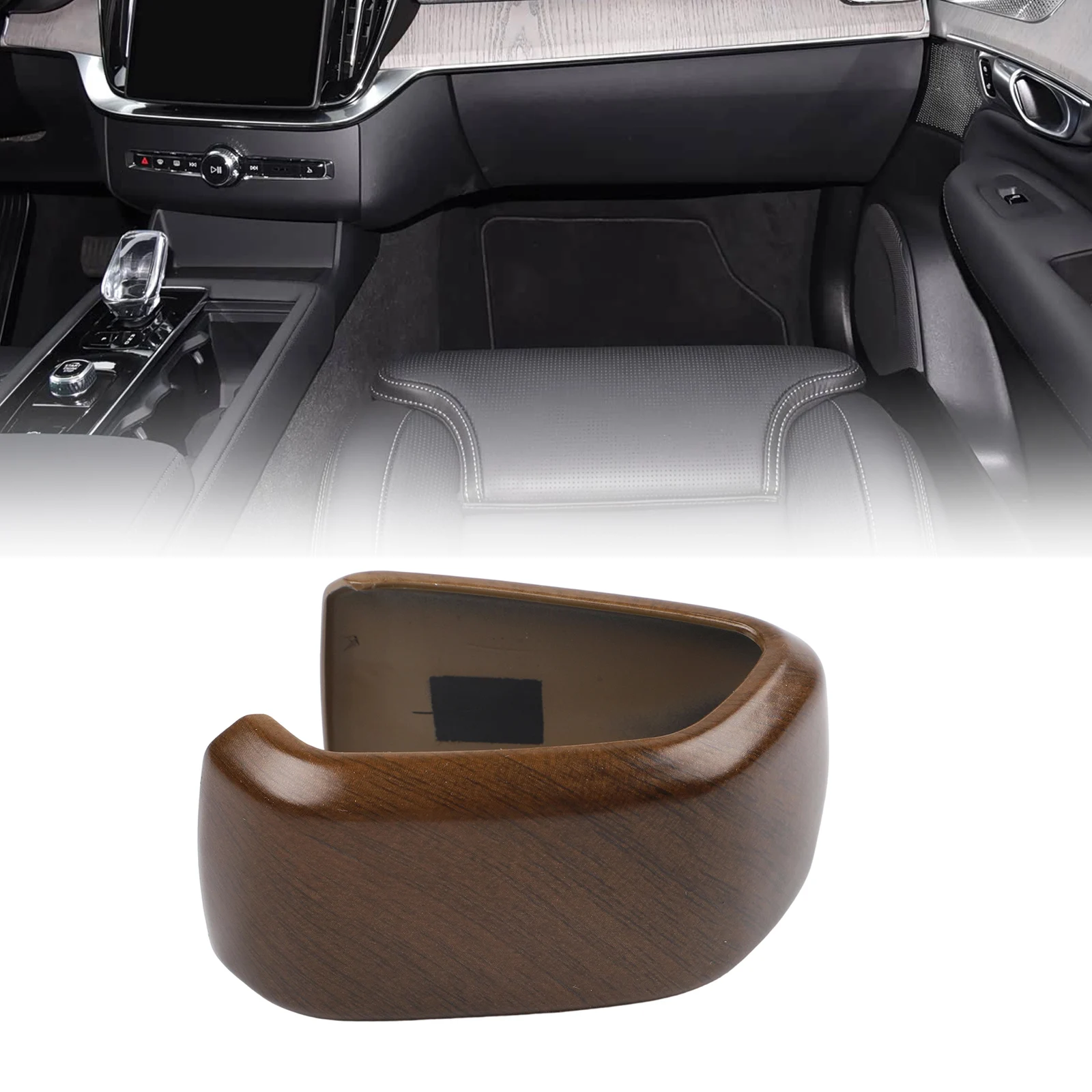 

1pcs Hollow Gear Shift Cover for Volvo For C60 2018 2026 For XC90 2015 2026 ABS Gear Shift Protector to Shield from Daily Wear