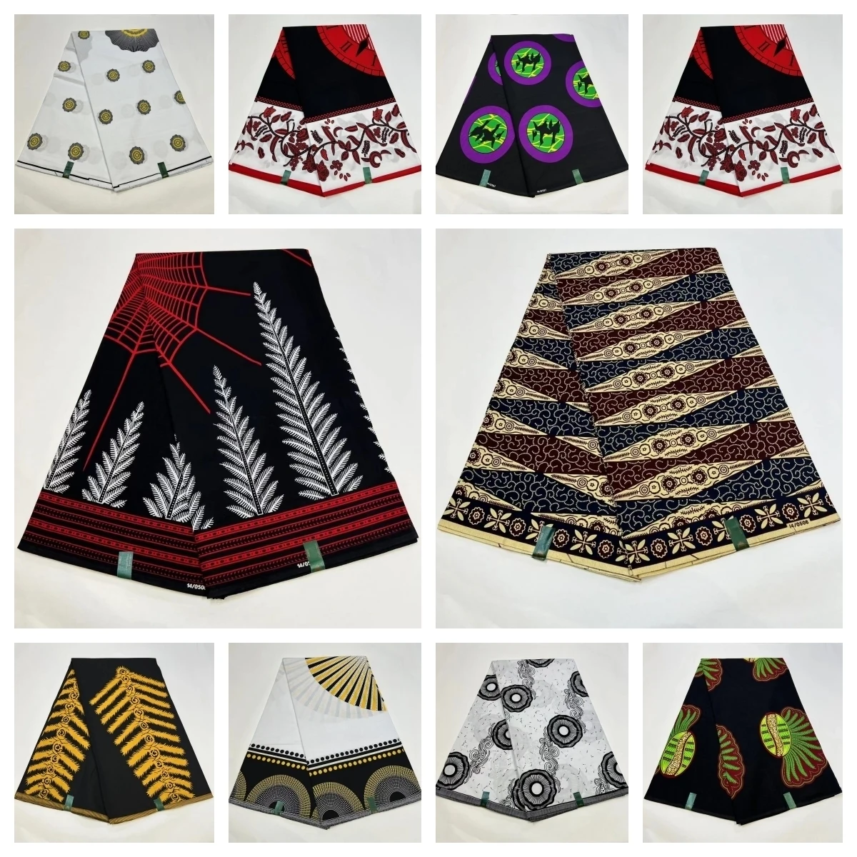 Ankara Wax Fabric High Quality African Wax Print Fabric 100% Cotton Soft African Guaranteed Veritable Real Wax For Dresses