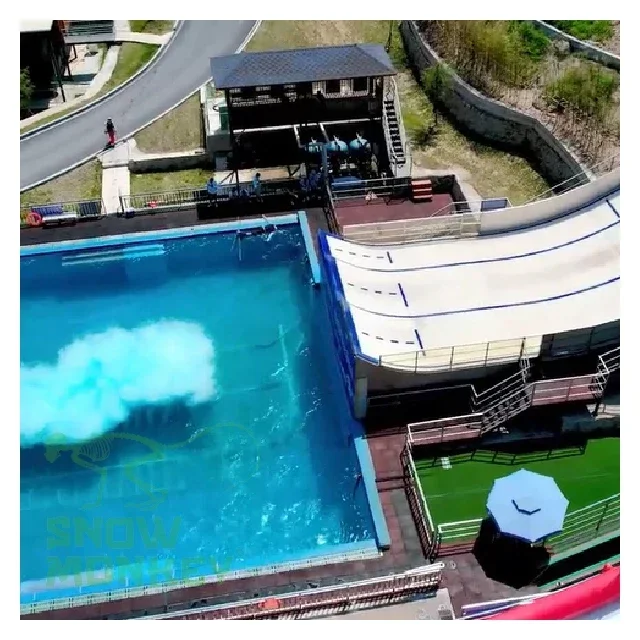 Jazda na nartach nie jest ograniczona sezonami i przestrzeniami SNOW MONKEY tor do jazdy na nartach na sucho