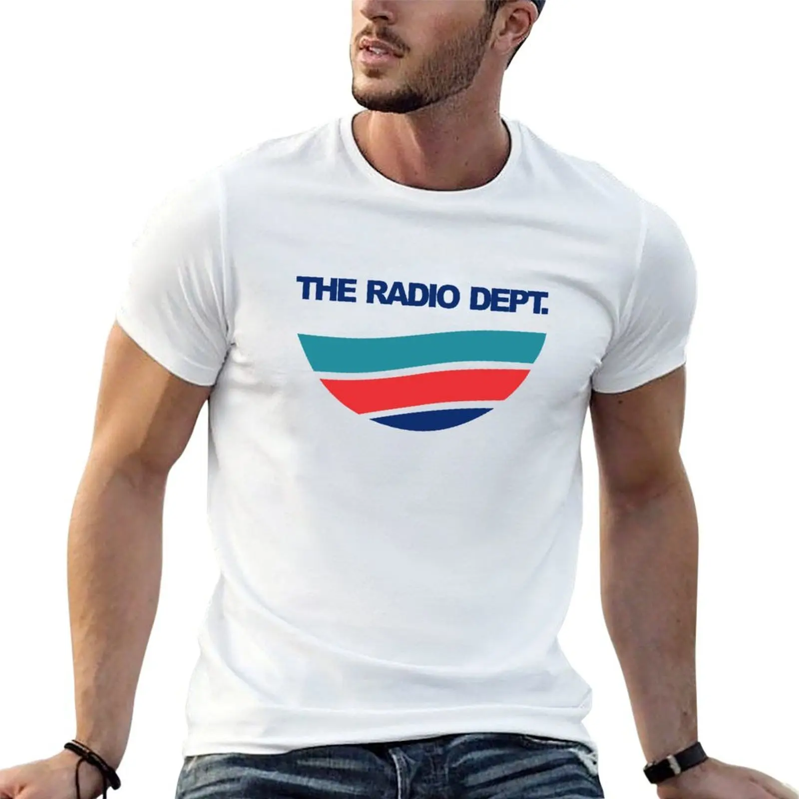 

The Radio Dept Waves T-Shirt man t shirts high quality luxury brand t shirt man plain essential t shirt T-shirt